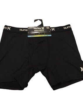Hurley Boys XL 18-20 Boxer Briefs Dri-Fit Black Set of 2
